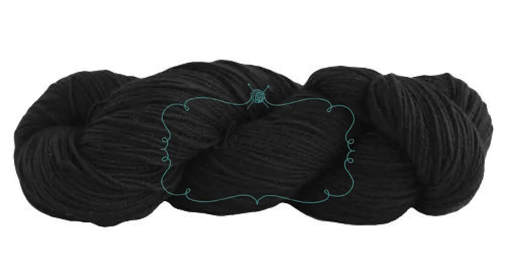 Alegria Black Yarn: Fingering
