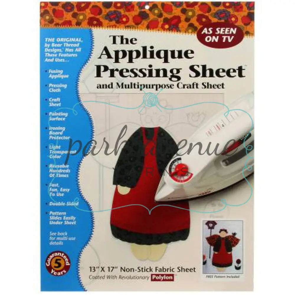 Applique Pressing Sheet Sew & Quilt: Notions