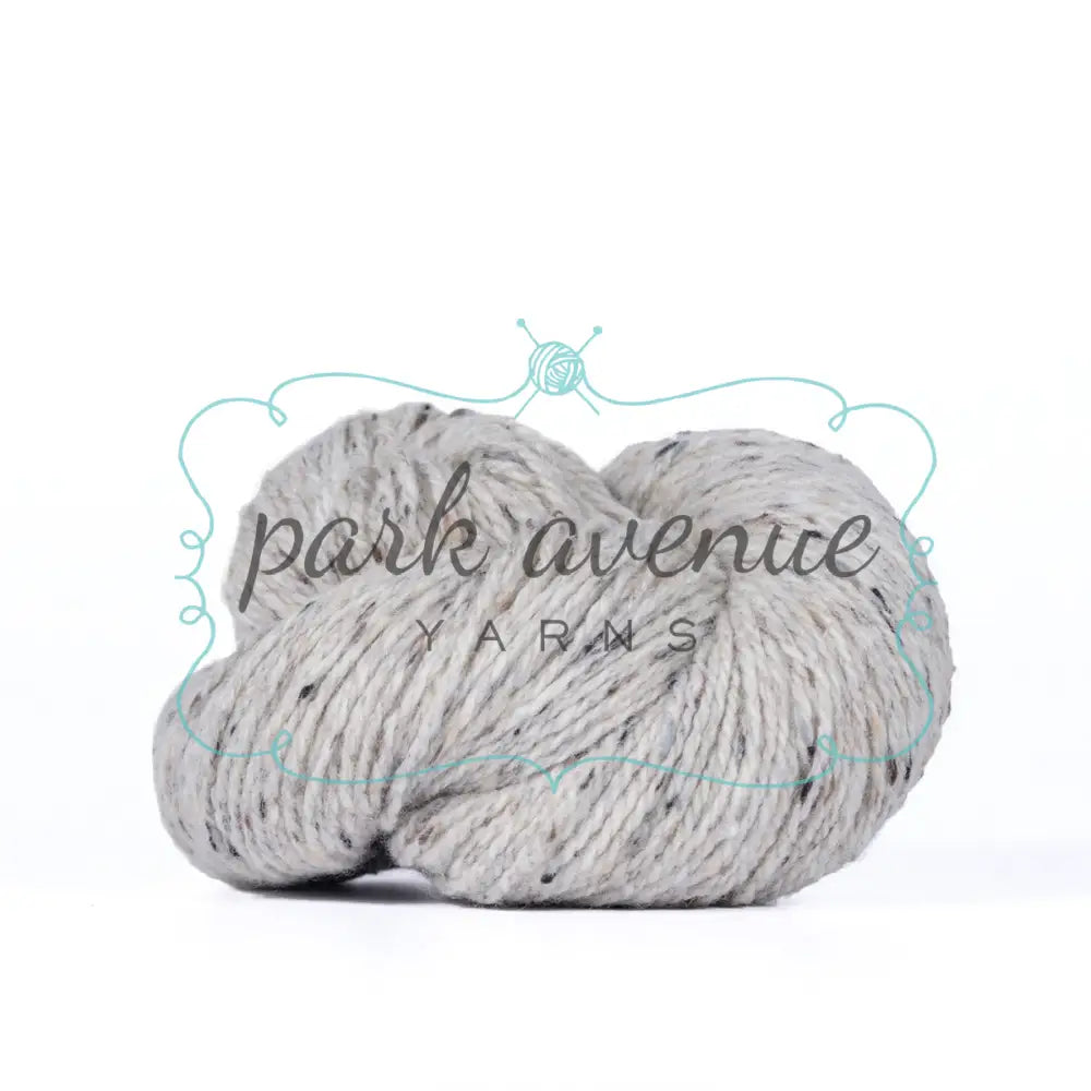 Lucky Tweed Light Grey Yarn: Aran