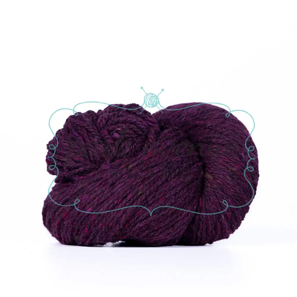 Lucky Tweed Mulberry Yarn: Aran