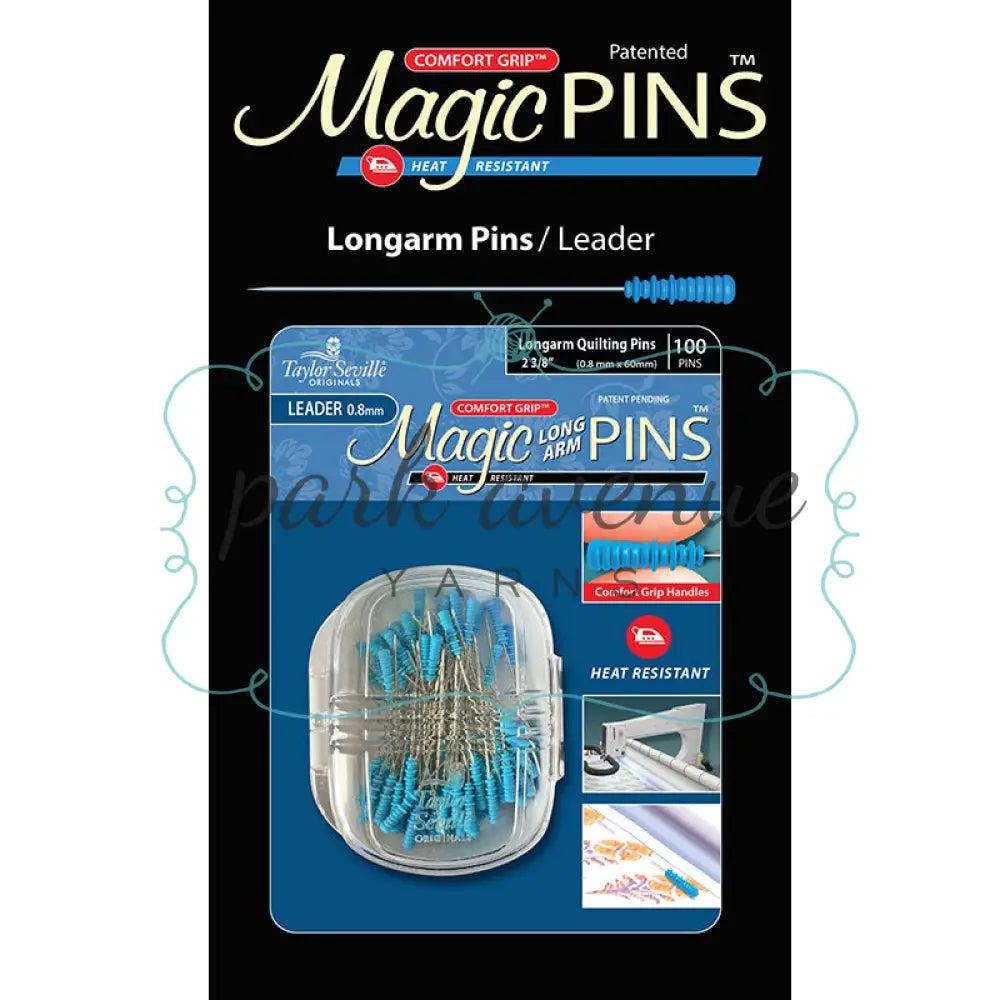 Magic Pins 2 3/8’’ Blue 100 Ct Sew & Quilt: Notions