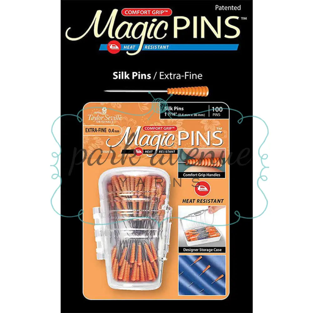 Magic Pins 7/16’’ Peach 100 Ct Sew & Quilt: Notions