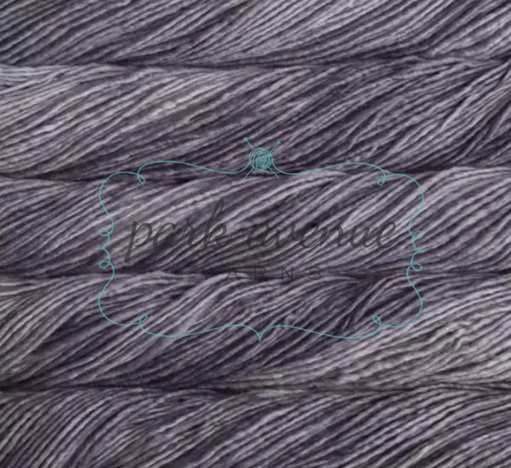 Malabrigo Worsted Frost Gray Yarn: Worsted