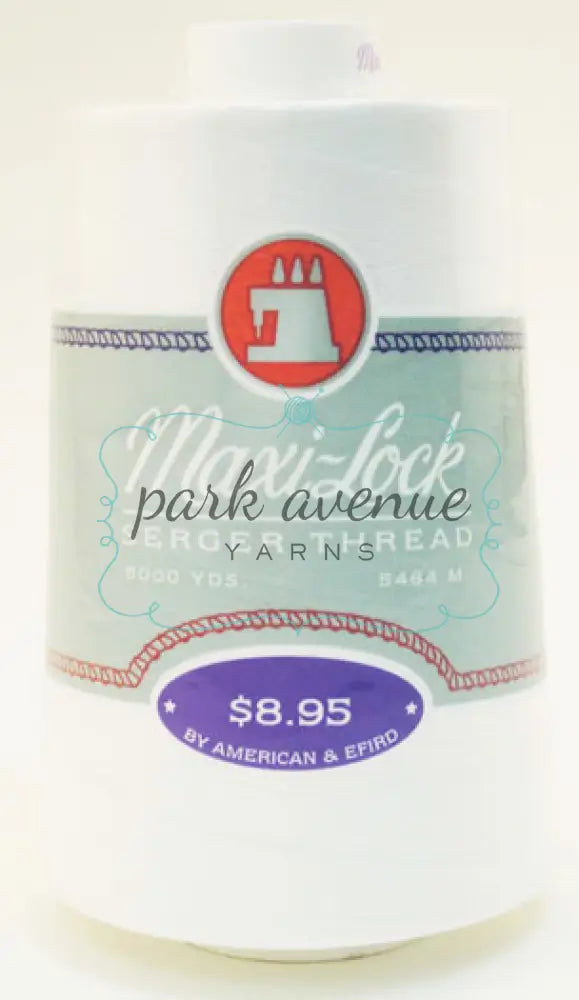 Maxi Lock Cone Lg White Notions: Thread & Floss