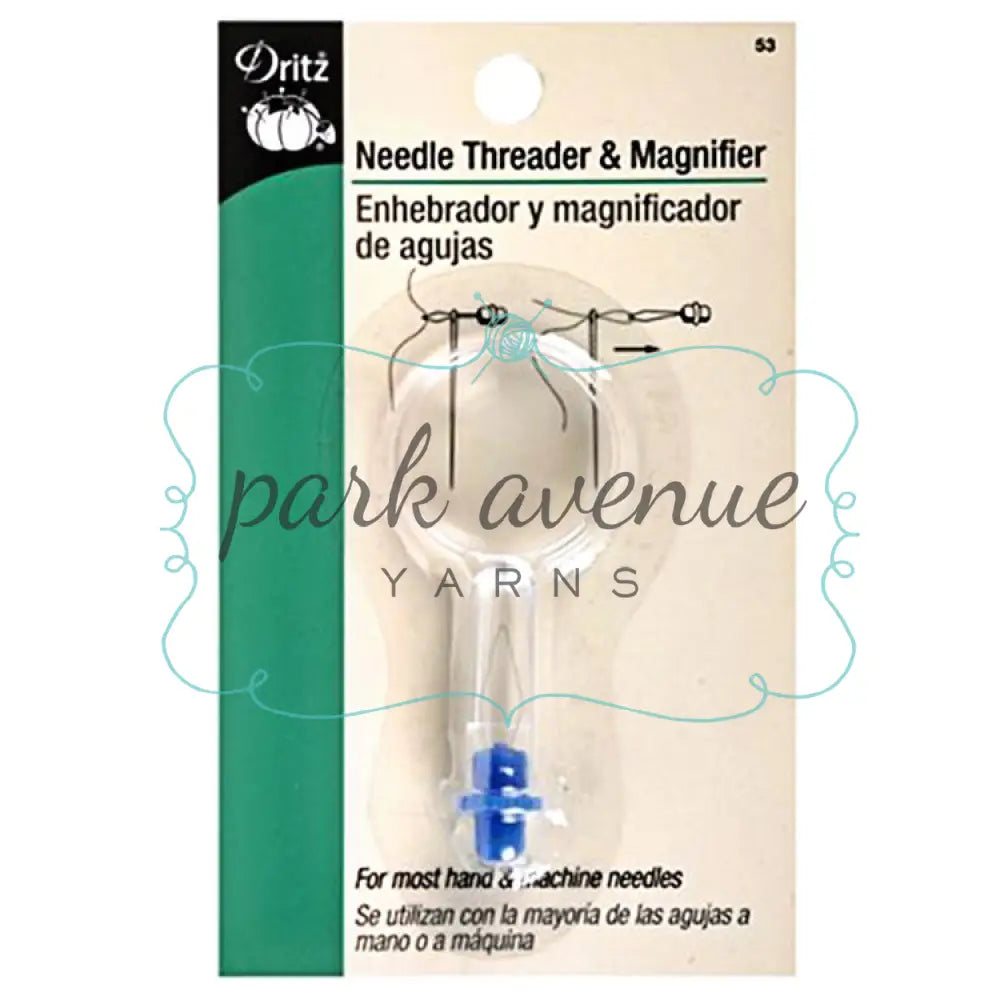 Needle Threader w/ Magnifier Sew & Quilt: Notions