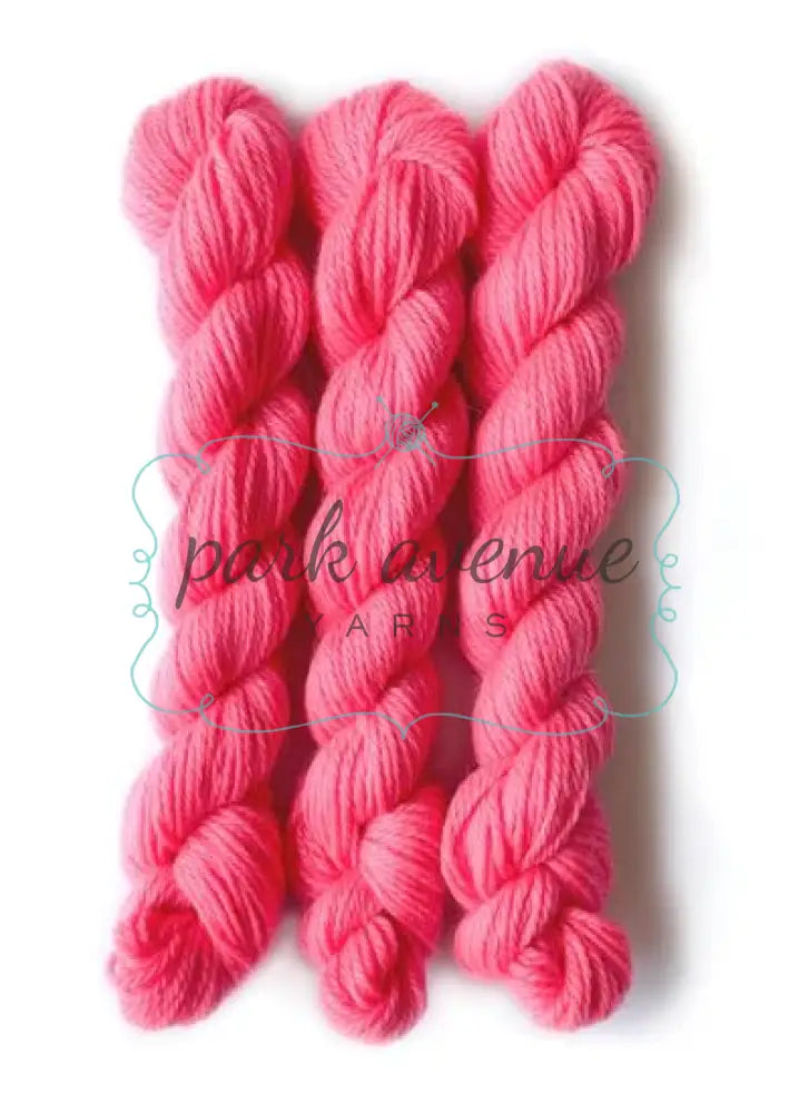 Perennial Minis Neon Coral Yarn: Fingering