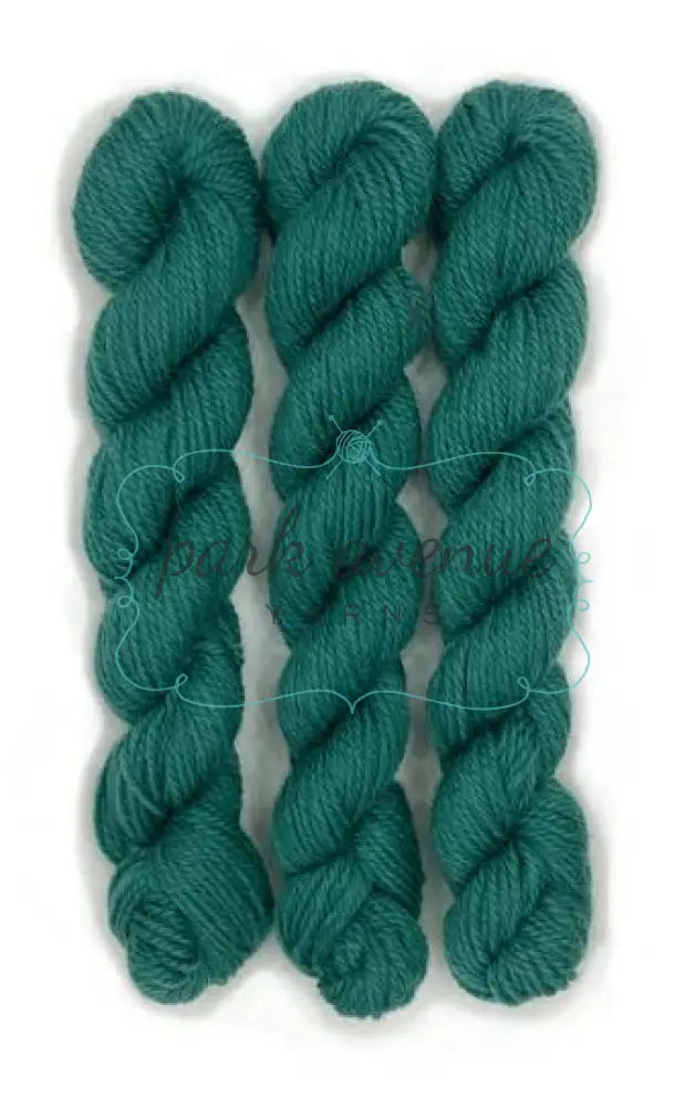 Perennial Minis Teal Green Yarn: Fingering
