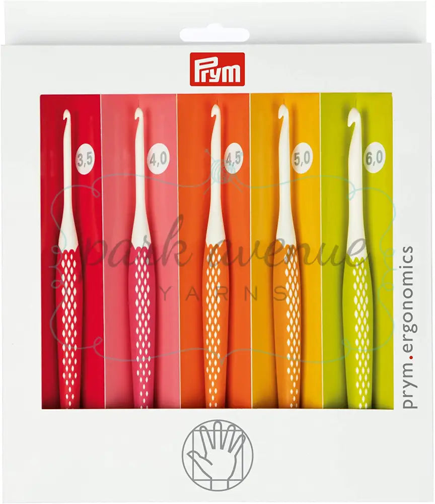Prym Crochet Hook Set 3.50mm-6.00mm Needles: Crochet Hook Sets