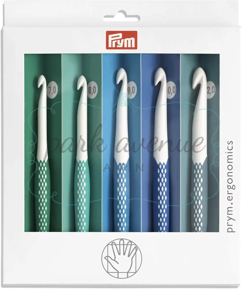 Prym Crochet Hook Set 7.00mm-12.00mm Needles: Crochet Hook Sets