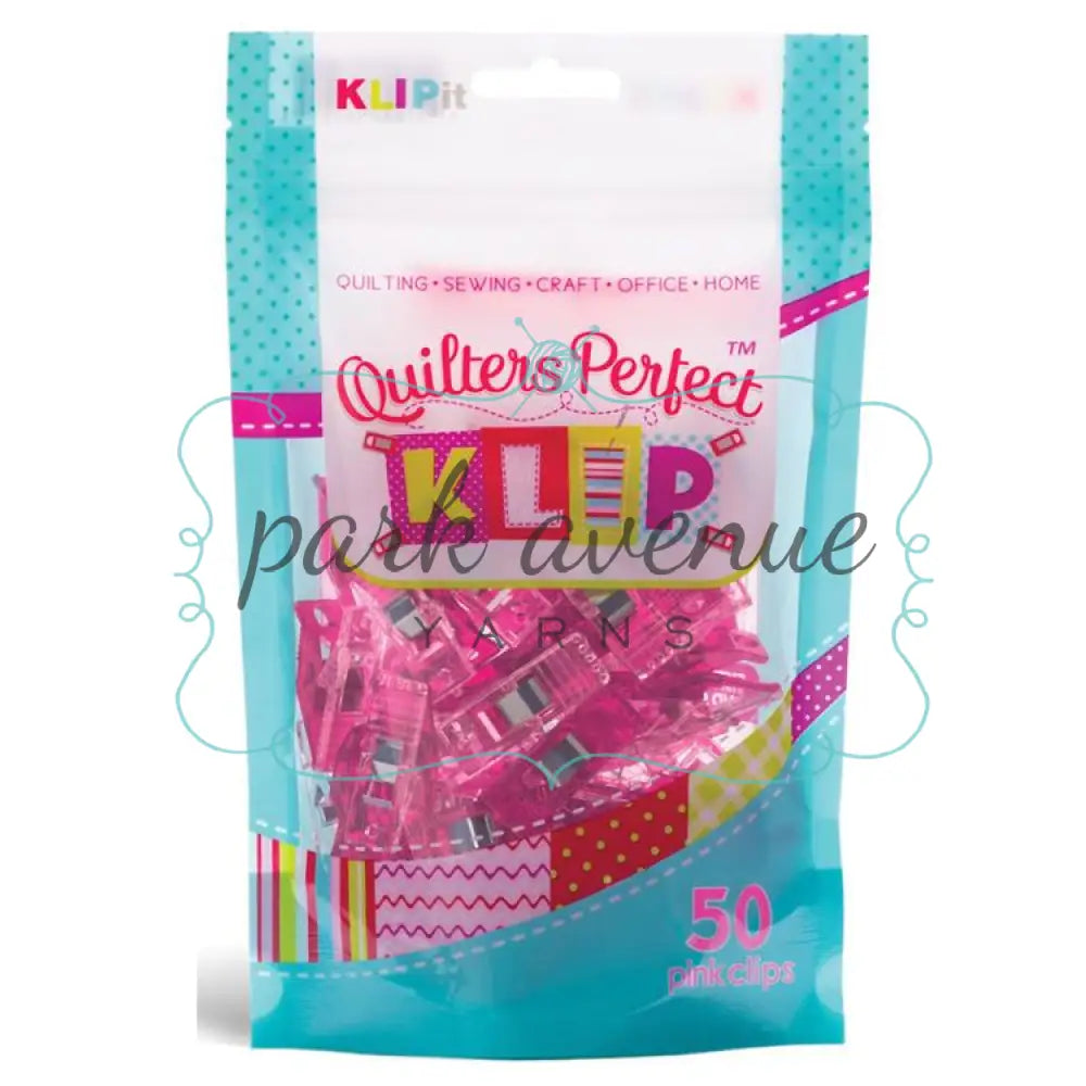 Quliter’s Perfect Klip Pink 50 Ct Sew & Quilt: Notions