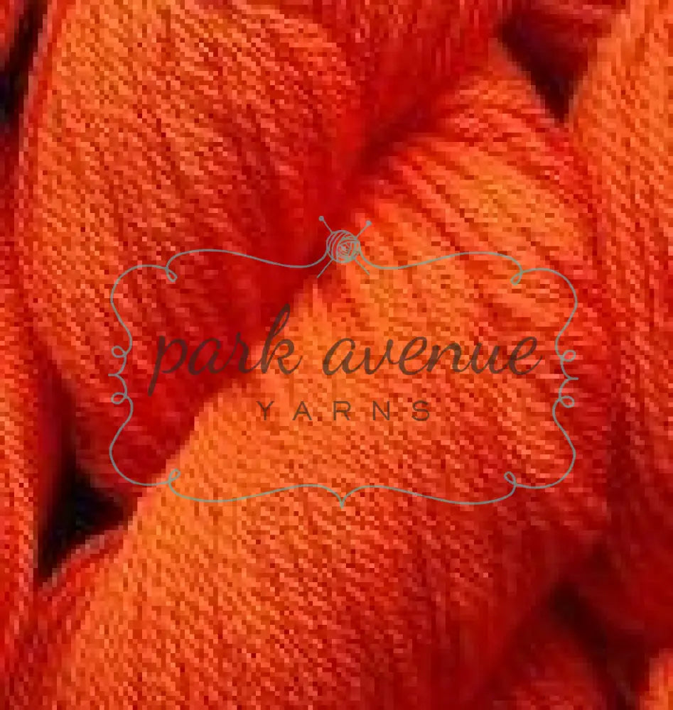 Shepherd’s Wool Orange Yarn: Worsted