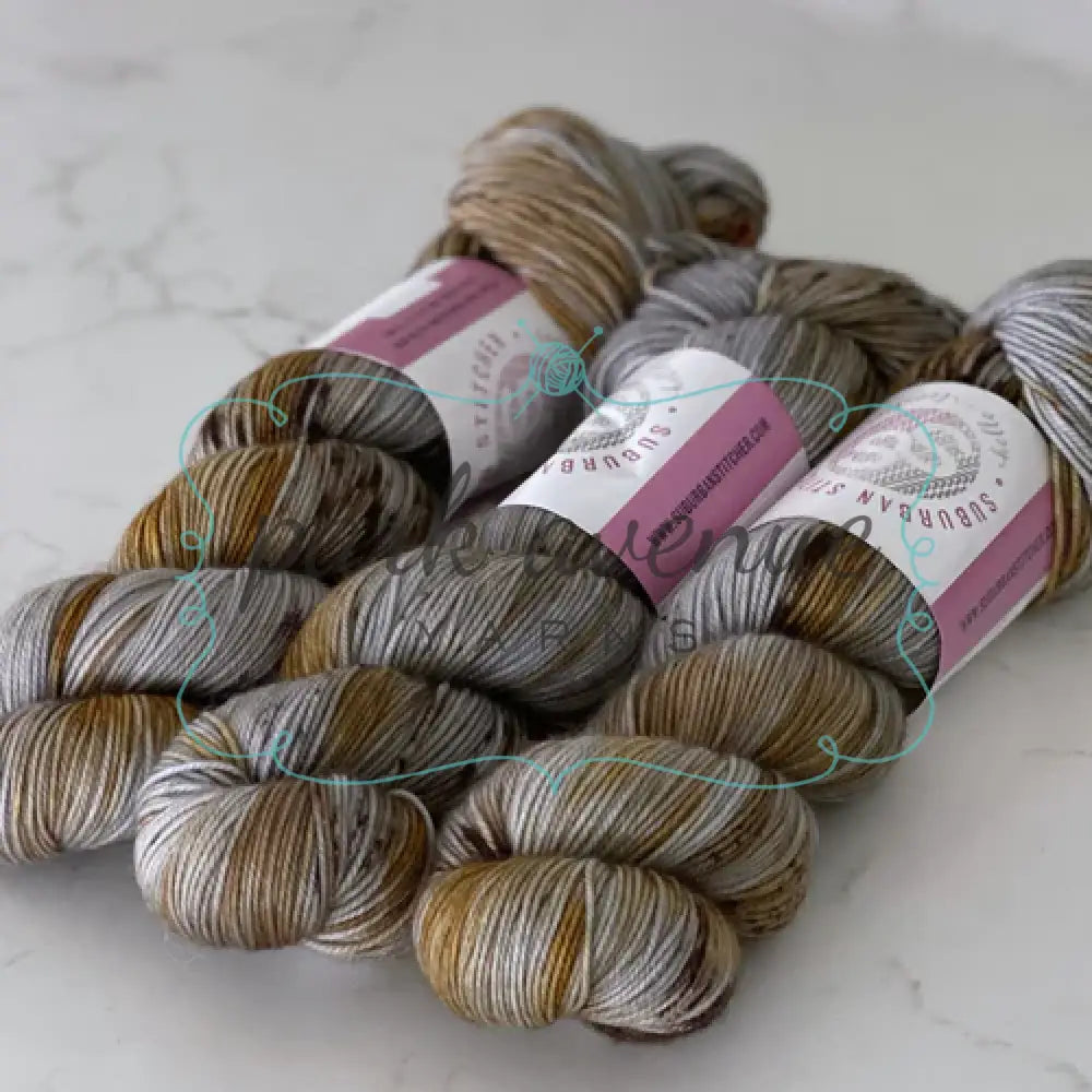 Suburban Stitcher Sock Heavy Metal Yarn: Fingering