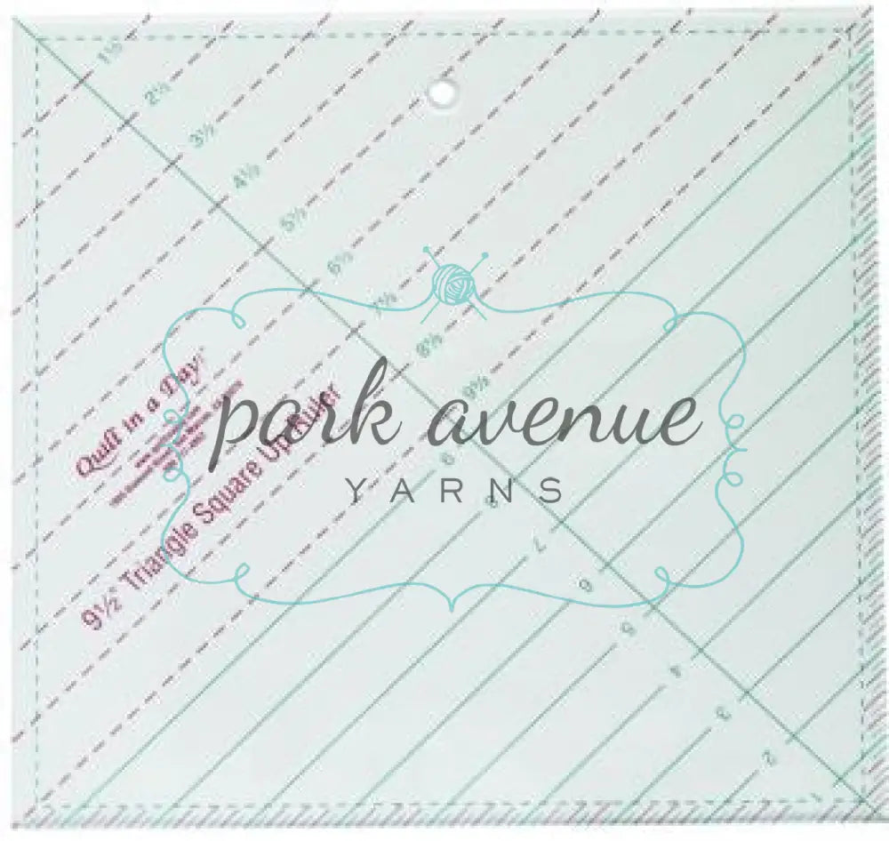 Triangle Square Up Ruler 9.5’’ Sew & Quilt: Notions