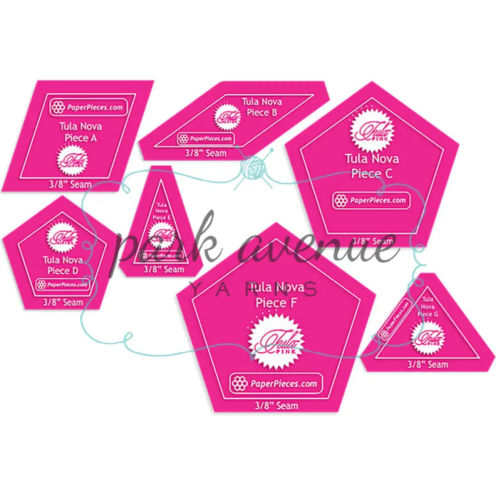 Tula Nova Acrylic Templates Sew & Quilt: Notions