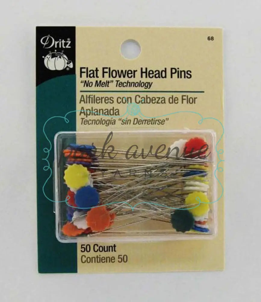 Flat Flower Pins Sew & Quilt: Notions