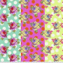Painted Roses - Curiouser & Curiouser - Tula Pink for Free Spirit Fabrics