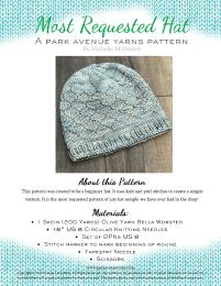 Most Requested Hat Pattern