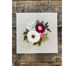 Advanced Floral on Linen Embroidery Class